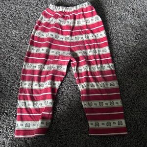 Source Unknown Kids Pajama Bottoms - Red and White with Cute Prints